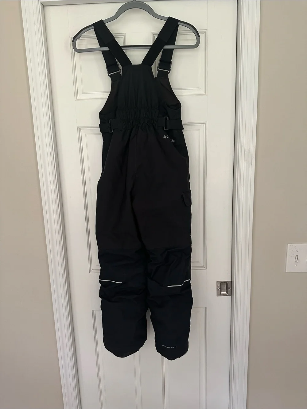 Boys’ Columbia Adventure Ride II Black Snow Bibs